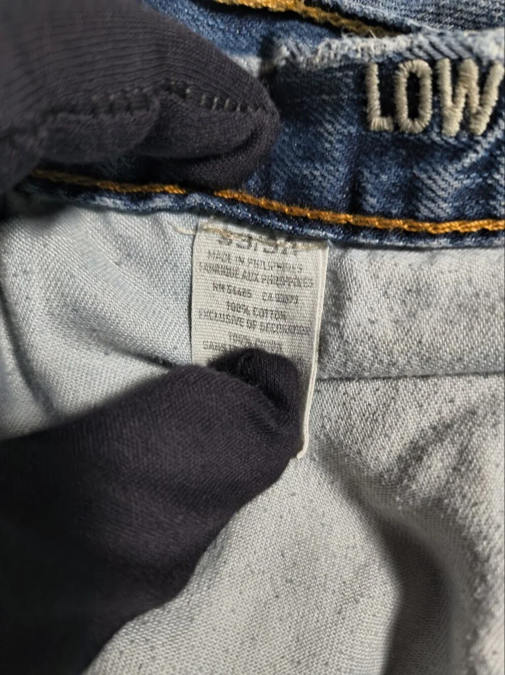 American Eagle Low Rise Boot Jeans 32x29 Blue Y2K Denim Tagged 32x32